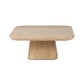 Zane Coffee Table - Golden Travertine