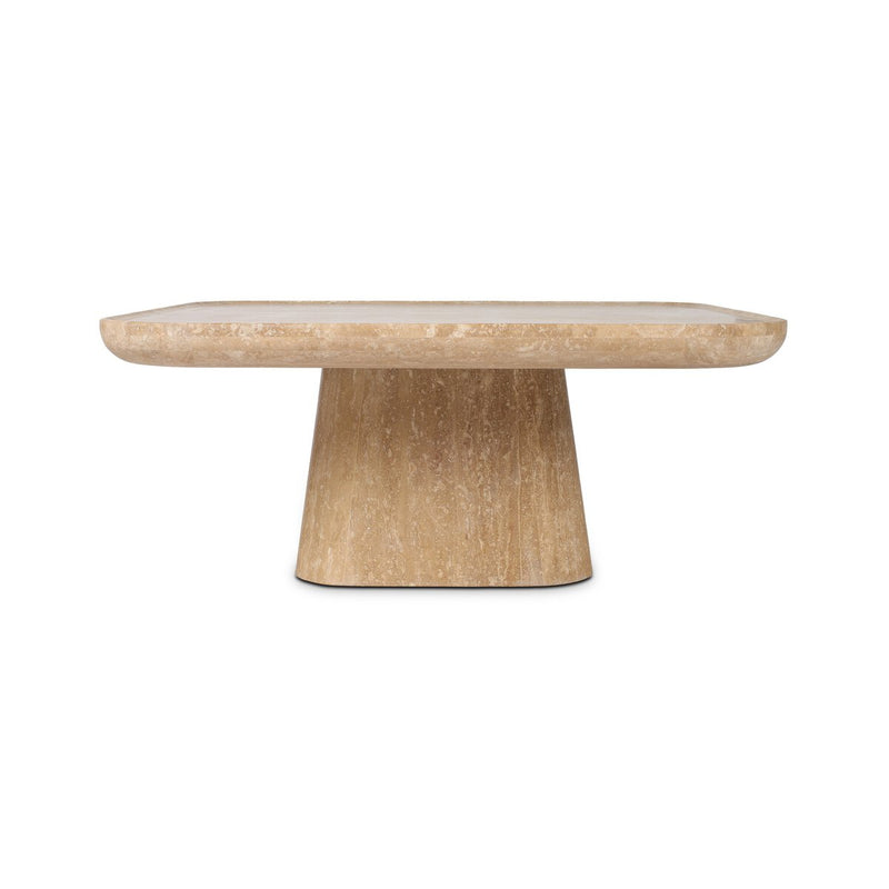Zane Coffee Table - Golden Travertine