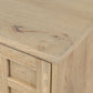 Alessio Media Console - Aged Natural Oak Veneer