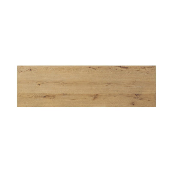 Alessio Media Console - Aged Natural Oak Veneer