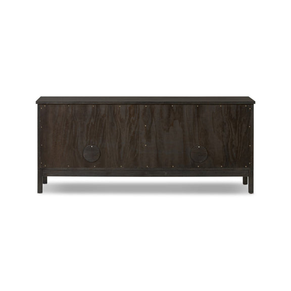 Alessio Media Console - Smoked Black