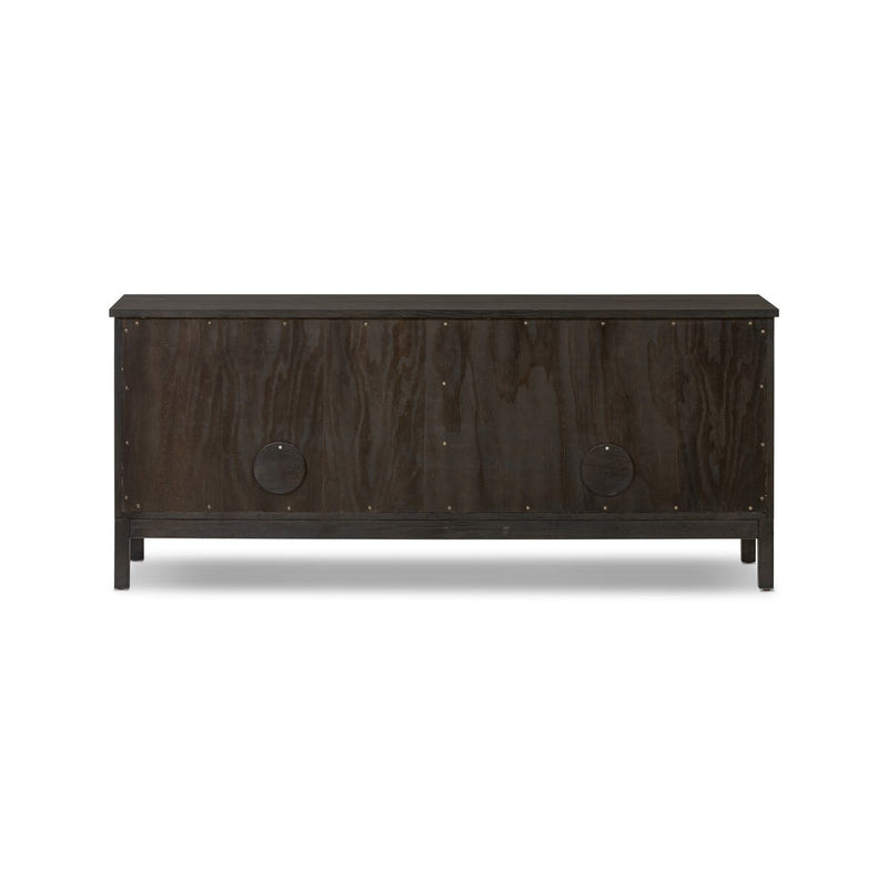 Alessio Media Console - Smoked Black