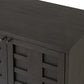 Alessio Media Console - Smoked Black