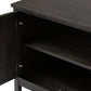 Alessio Media Console - Smoked Black