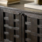 Alessio Media Console - Smoked Black