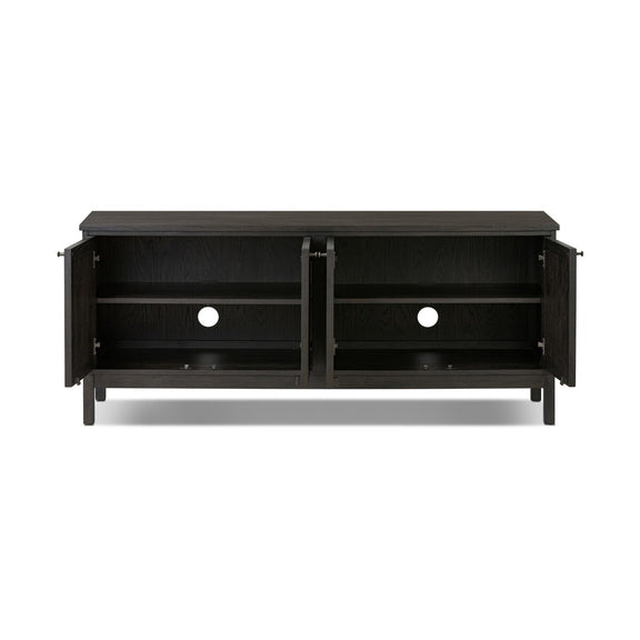 Alessio Media Console - Smoked Black