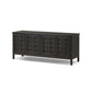 Alessio Media Console - Smoked Black