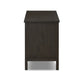 Alessio Media Console - Smoked Black