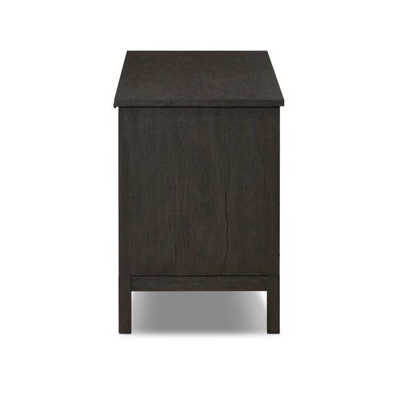 Alessio Media Console - Smoked Black