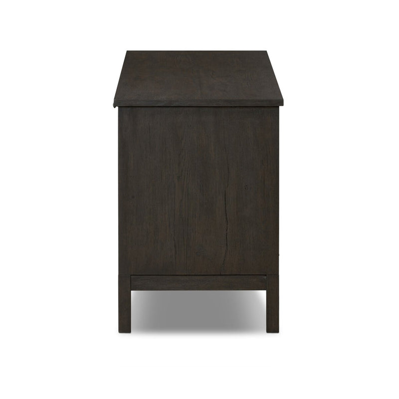 Alessio Media Console - Smoked Black