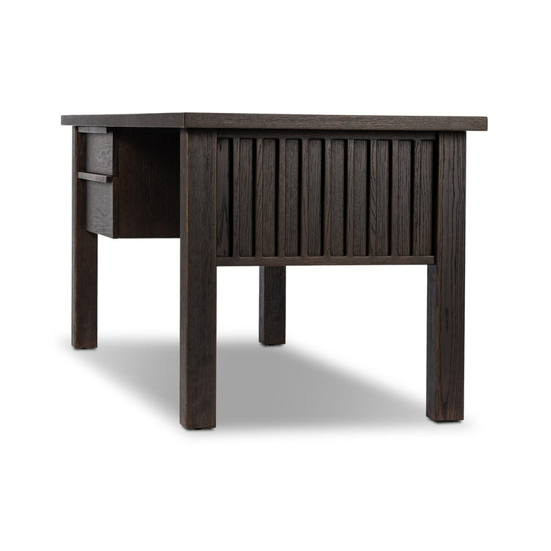 Carlton Desk - Dark Umber Oak