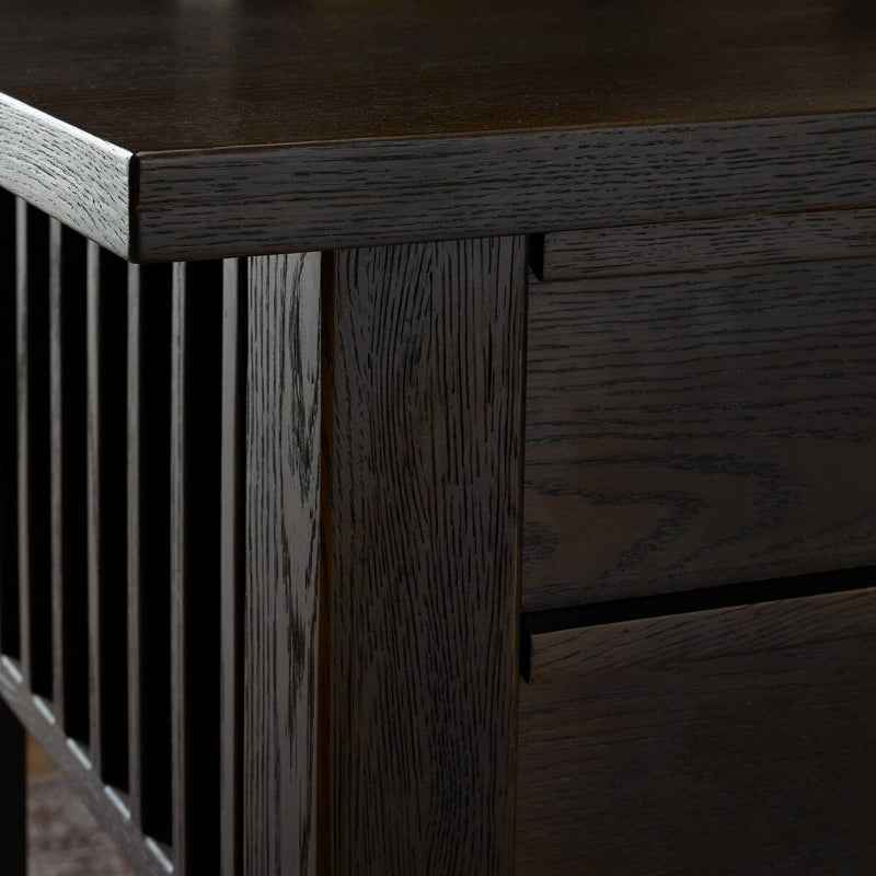 Carlton Desk - Dark Umber Oak