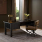 Carlton Desk - Dark Umber Oak