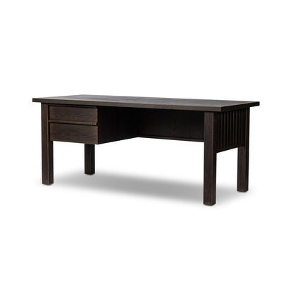 Carlton Desk - Dark Umber Oak