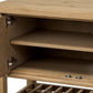 Dalton Media Console - Aged Natural Oak