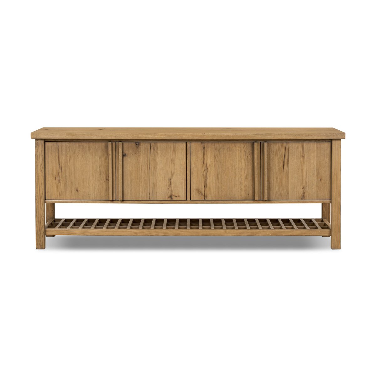 Dalton Media Console - Aged Natural Oak