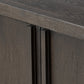 Dalton Media Console - Smoked Black Oak