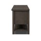 Dalton Media Console - Smoked Black Oak