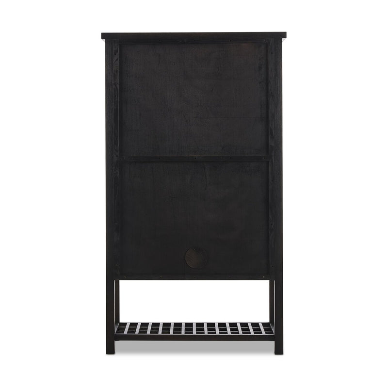 Dalton Cabinet - Smoked Black