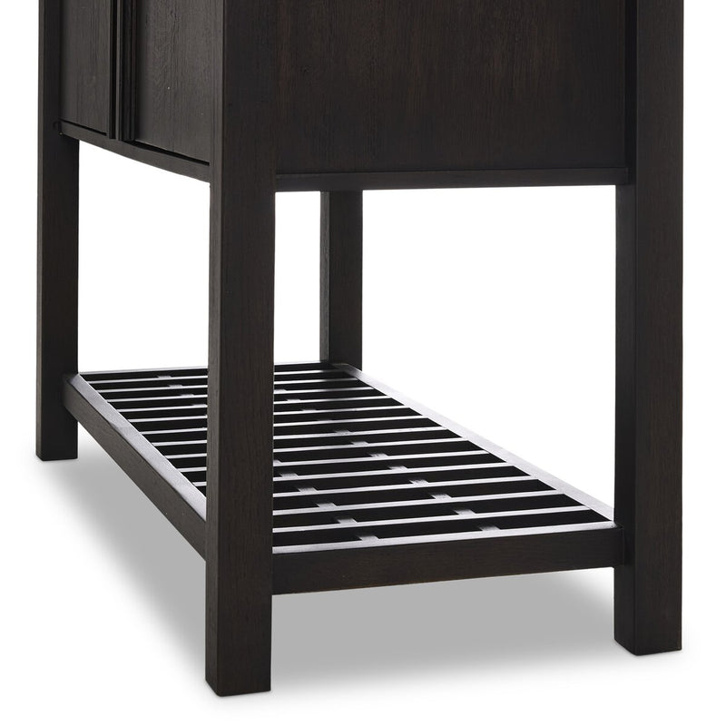 Dalton Cabinet - Smoked Black