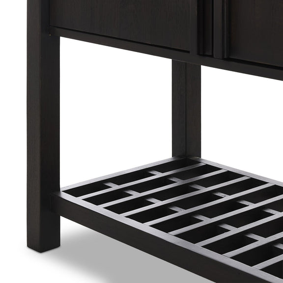 Dalton Cabinet - Smoked Black