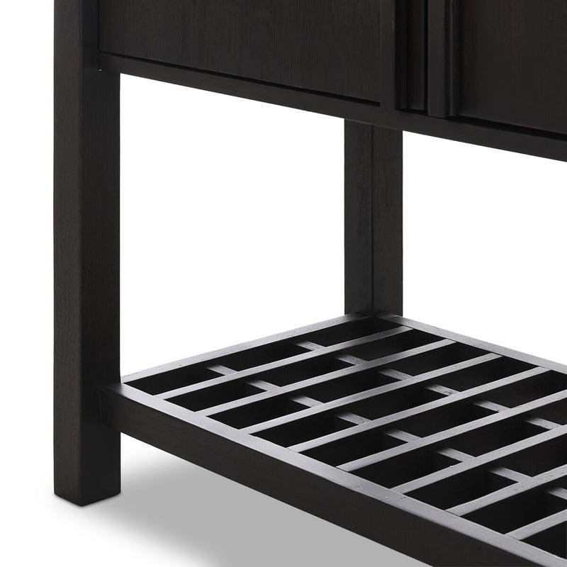 Dalton Cabinet - Smoked Black