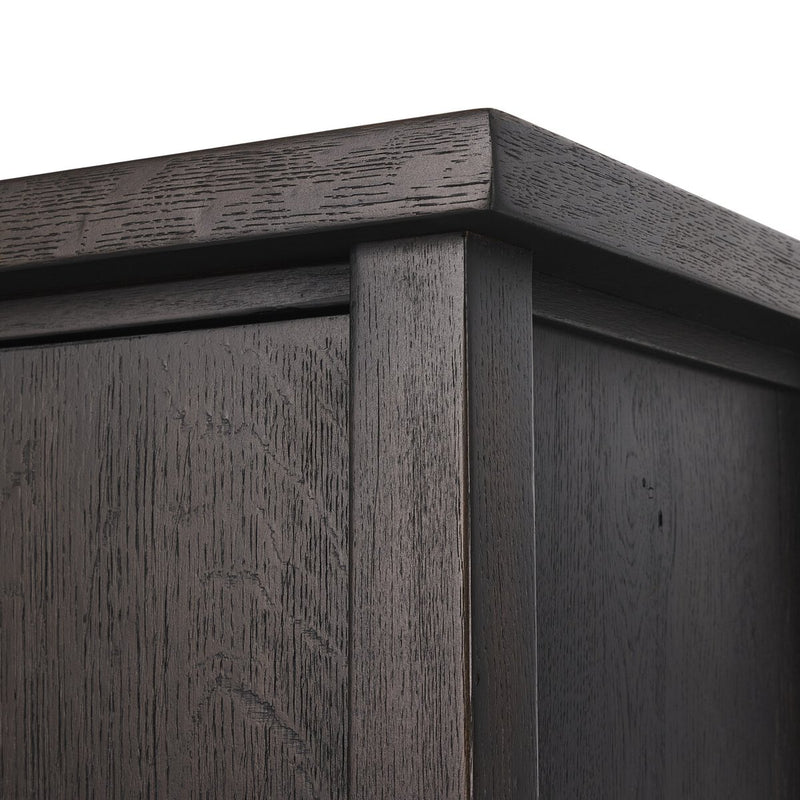 Dalton Cabinet - Smoked Black
