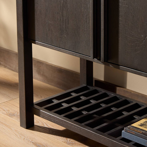 Dalton Cabinet - Smoked Black
