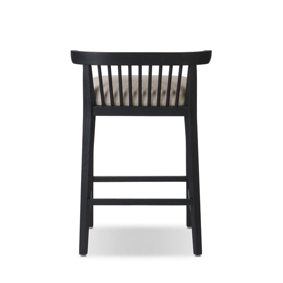 Tullio Counter Stool - Black Ash