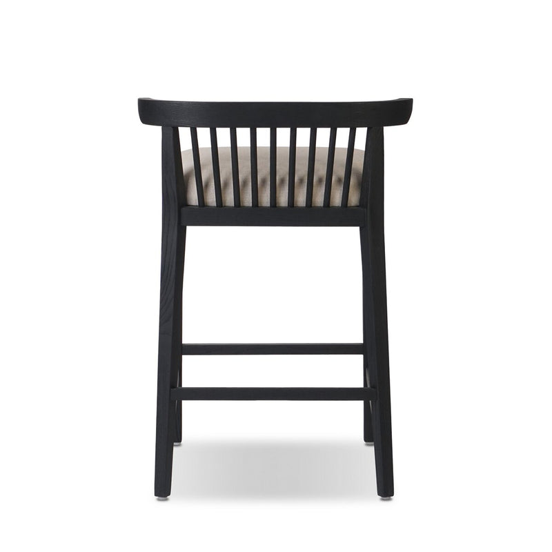 Tullio Counter Stool - Black Ash