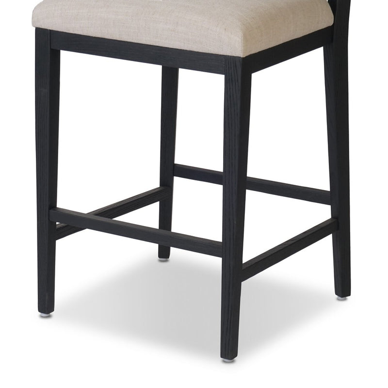 Tullio Counter Stool - Black Ash