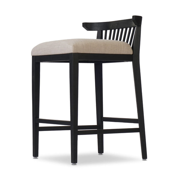 Tullio Counter Stool - Black Ash