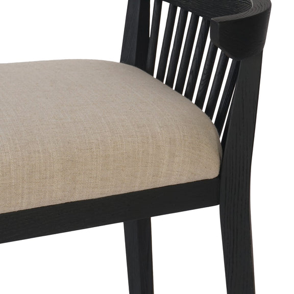 Tullio Counter Stool - Black Ash