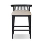 Tullio Counter Stool - Black Ash