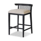 Tullio Counter Stool - Black Ash