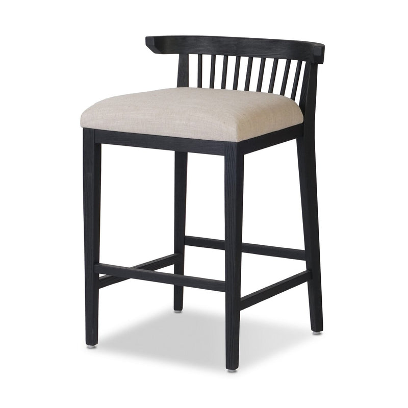 Tullio Counter Stool - Black Ash