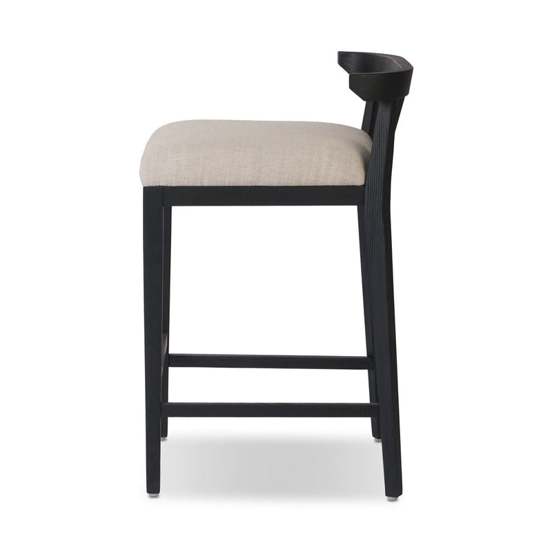 Tullio Counter Stool - Black Ash