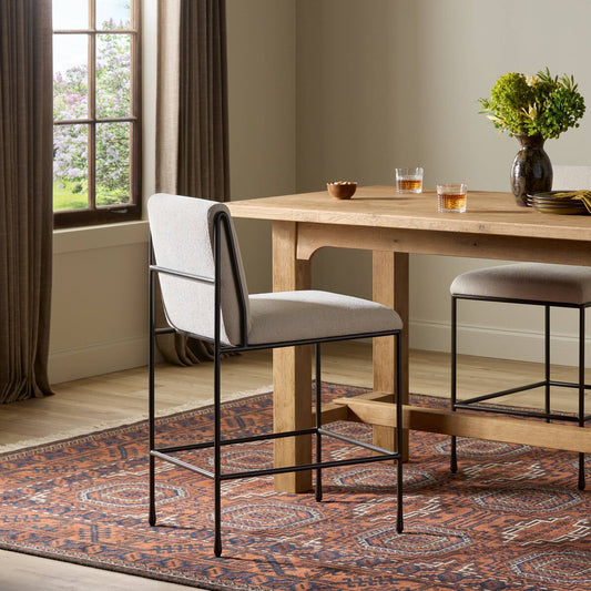 Decker Counter Stool - Crypton Wayfarer Snow
