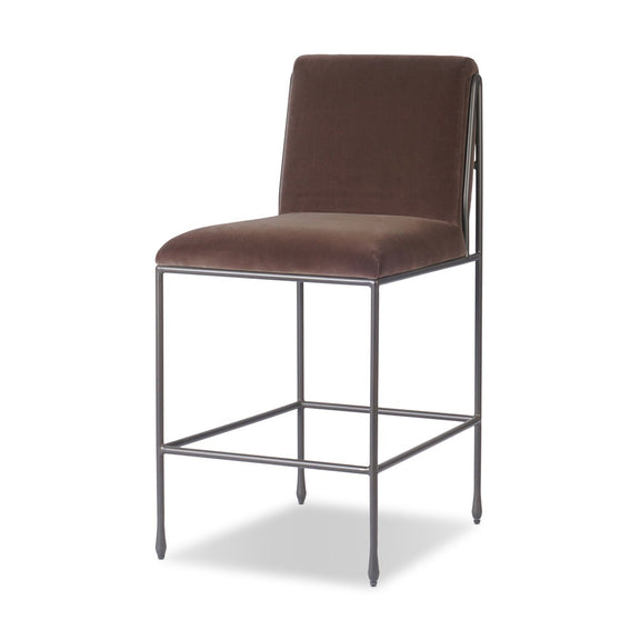 Decker Counter Stool - Surrey Mink