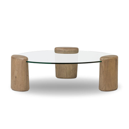 Juno Coffee Table - Tempered Glass