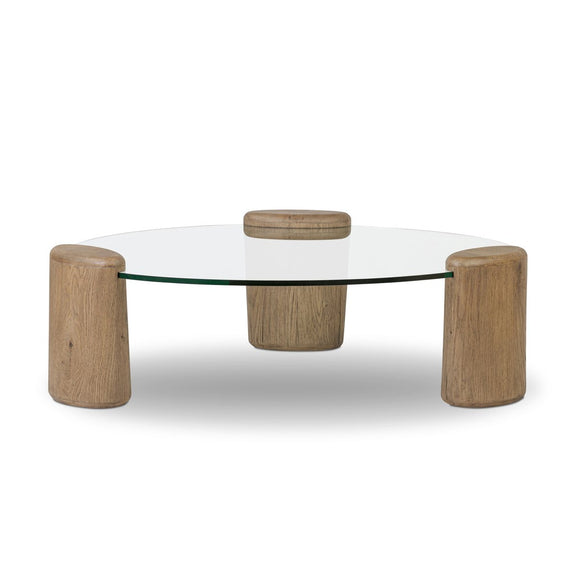 Juno Coffee Table - Tempered Glass
