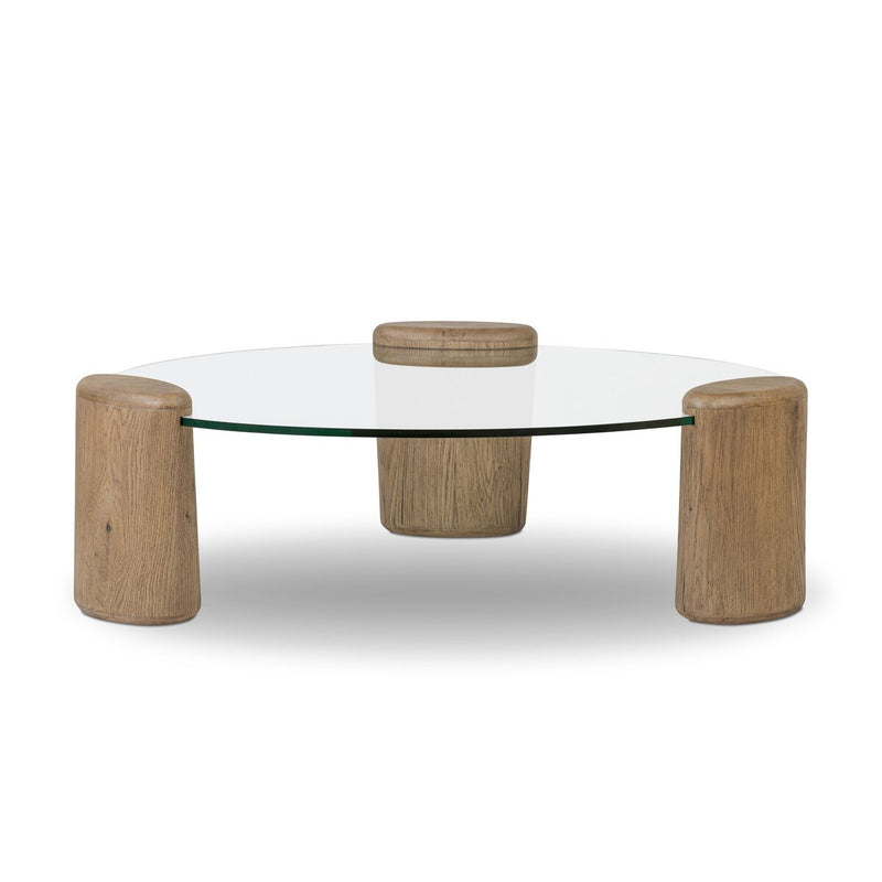 Juno Coffee Table - Tempered Glass