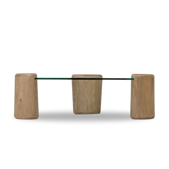 Juno Coffee Table - Tempered Glass