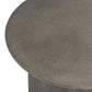 Tomi End Table - Smooth Grey Concrete