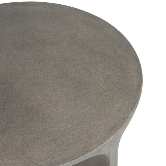 Tomi End Table - Smooth Grey Concrete