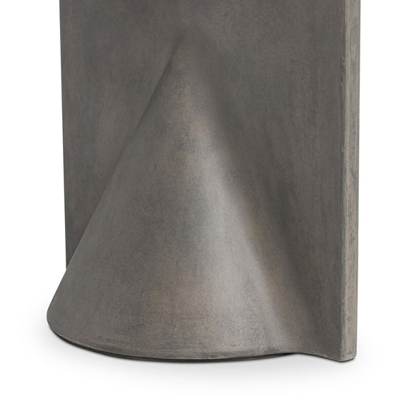 Tomi End Table - Smooth Grey Concrete