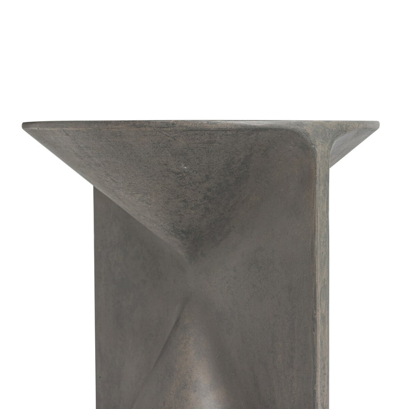 Tomi End Table - Smooth Grey Concrete