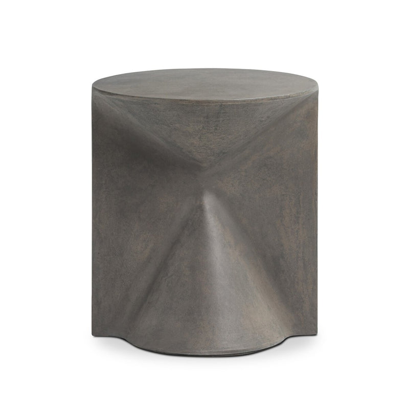 Tomi End Table - Smooth Grey Concrete
