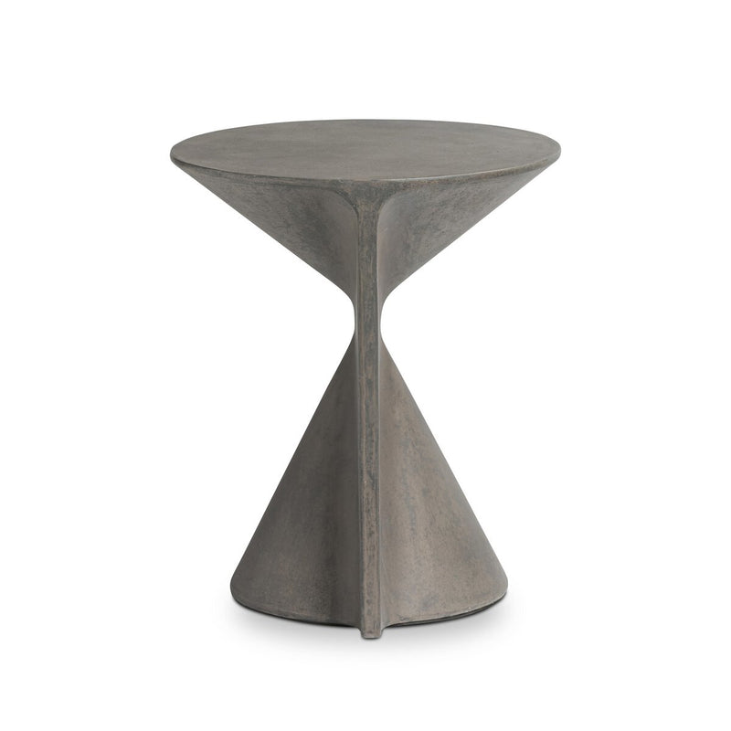 Tomi End Table - Smooth Grey Concrete