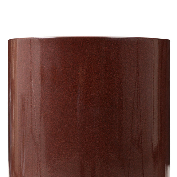 Pinko End Table - Smooth Red Concrete